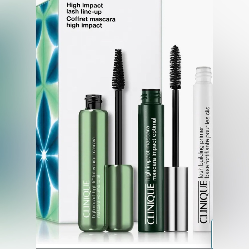 A limited-edition set of three Clinique favorites for loud lash volume